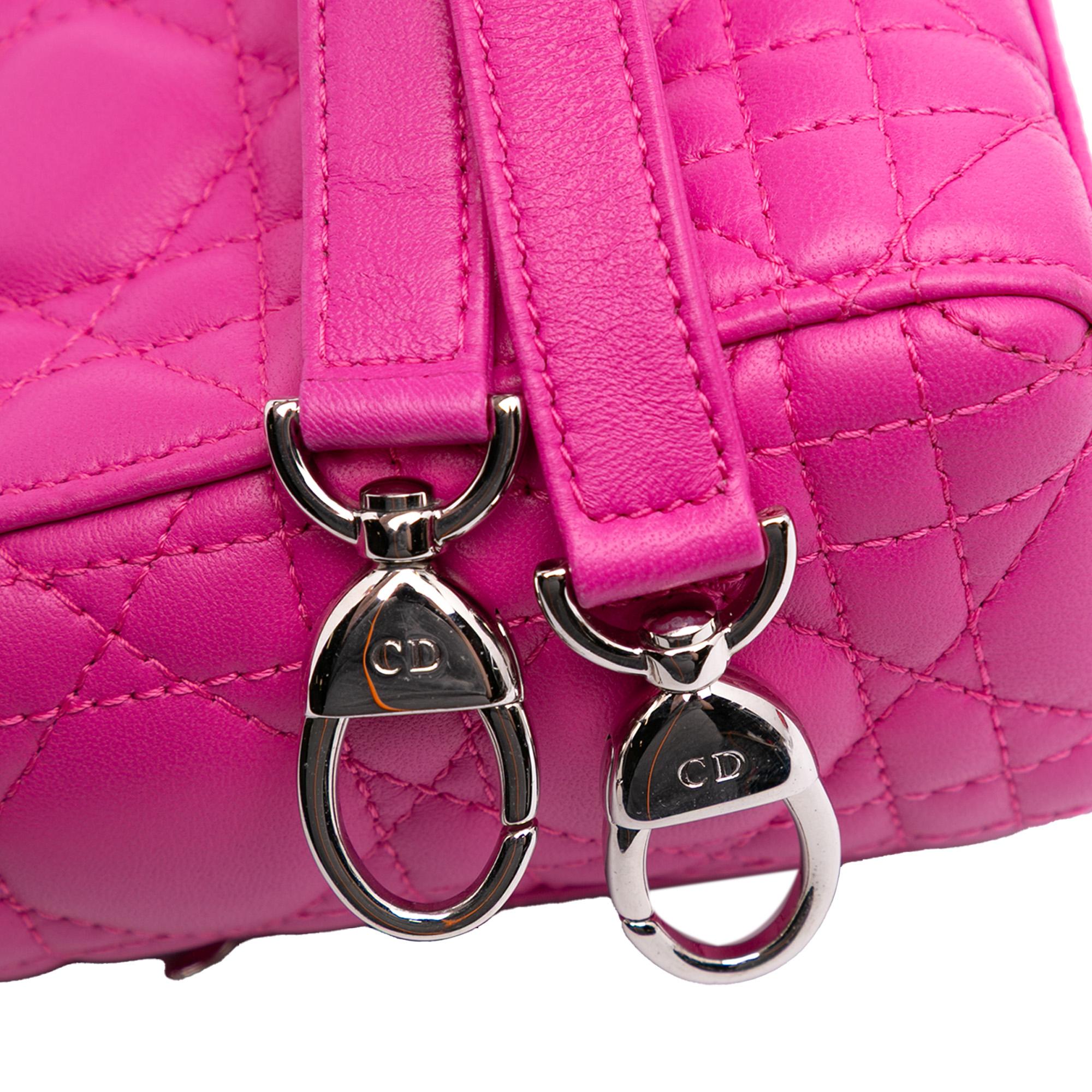 Dior Mini Lambskin Cannage Lady Dior