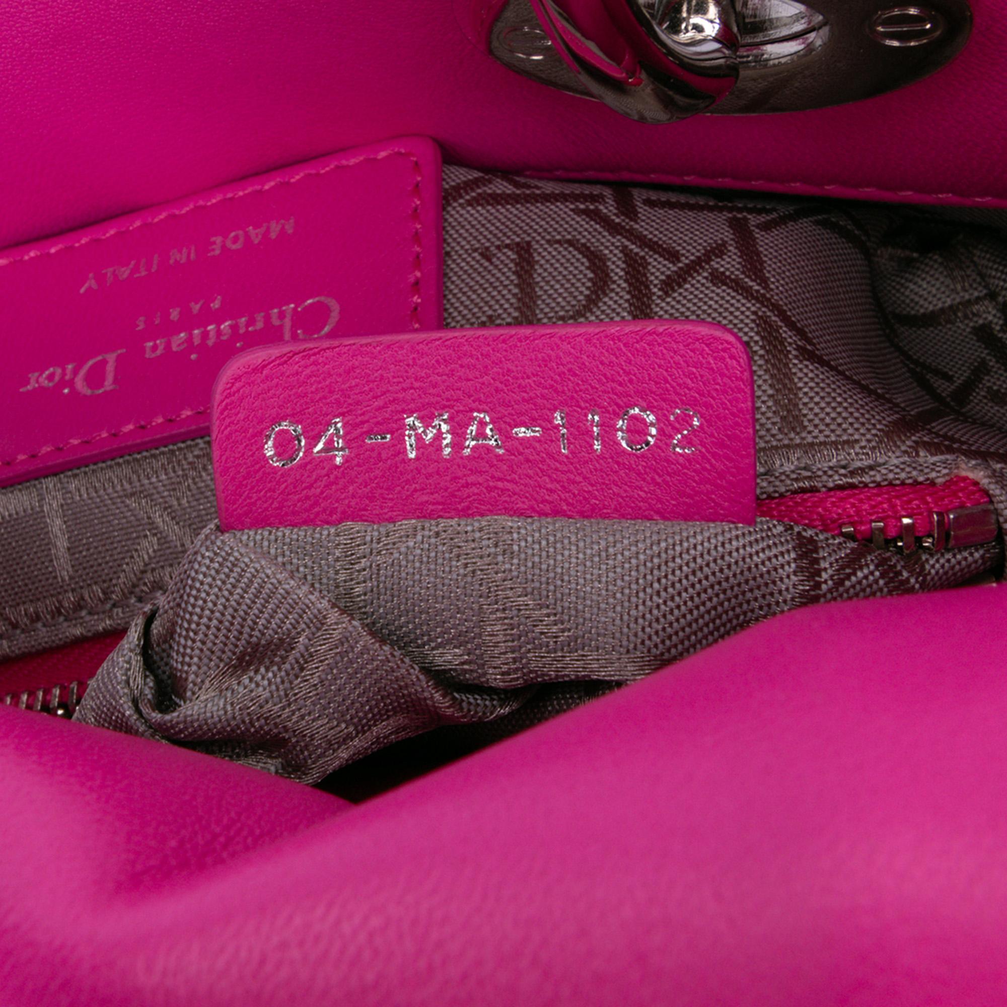 Dior Mini Lambskin Cannage Lady Dior