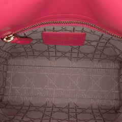 Dior Mini Lambskin Cannage Lady Dior