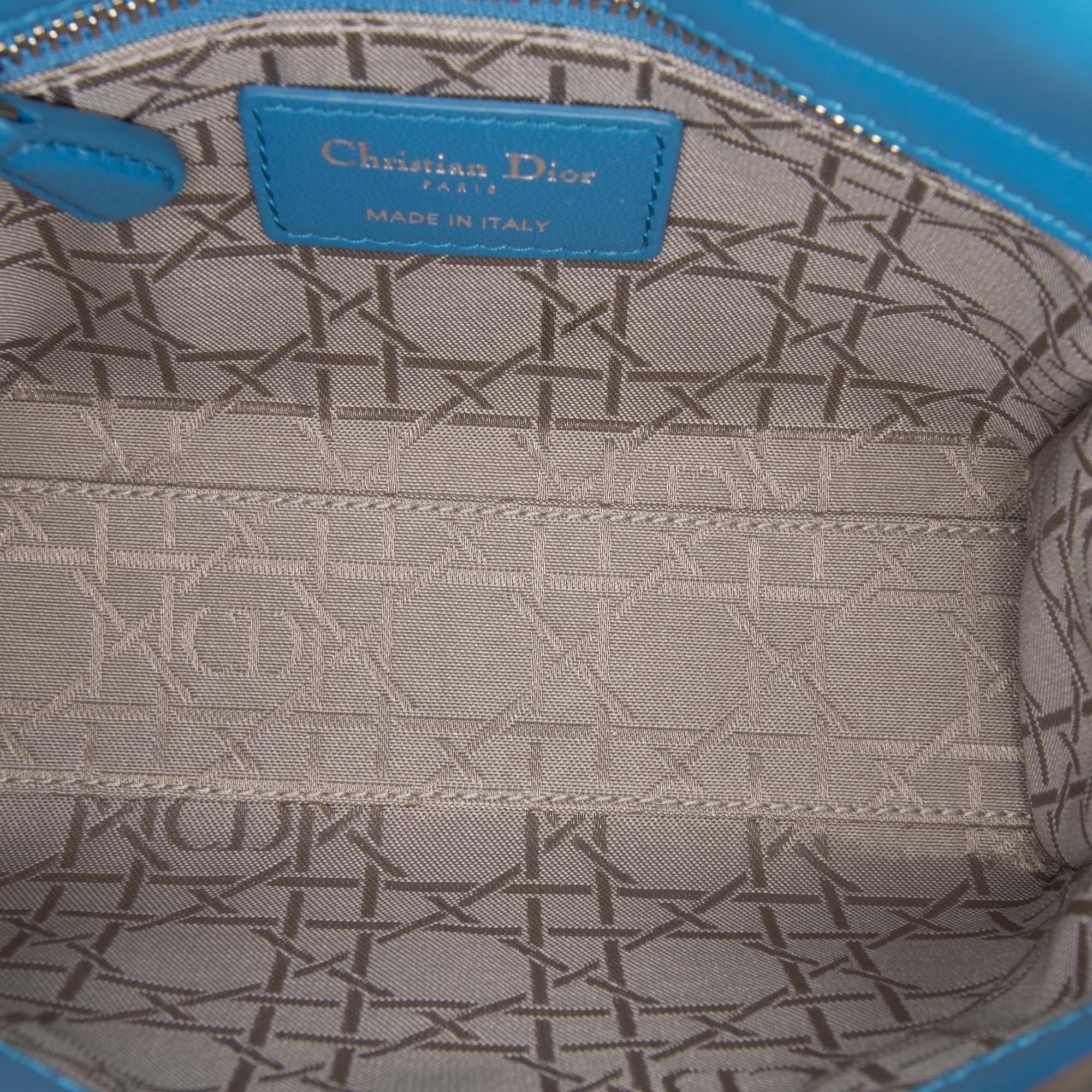 Dior Mini Lambskin Cannage Lady Dior