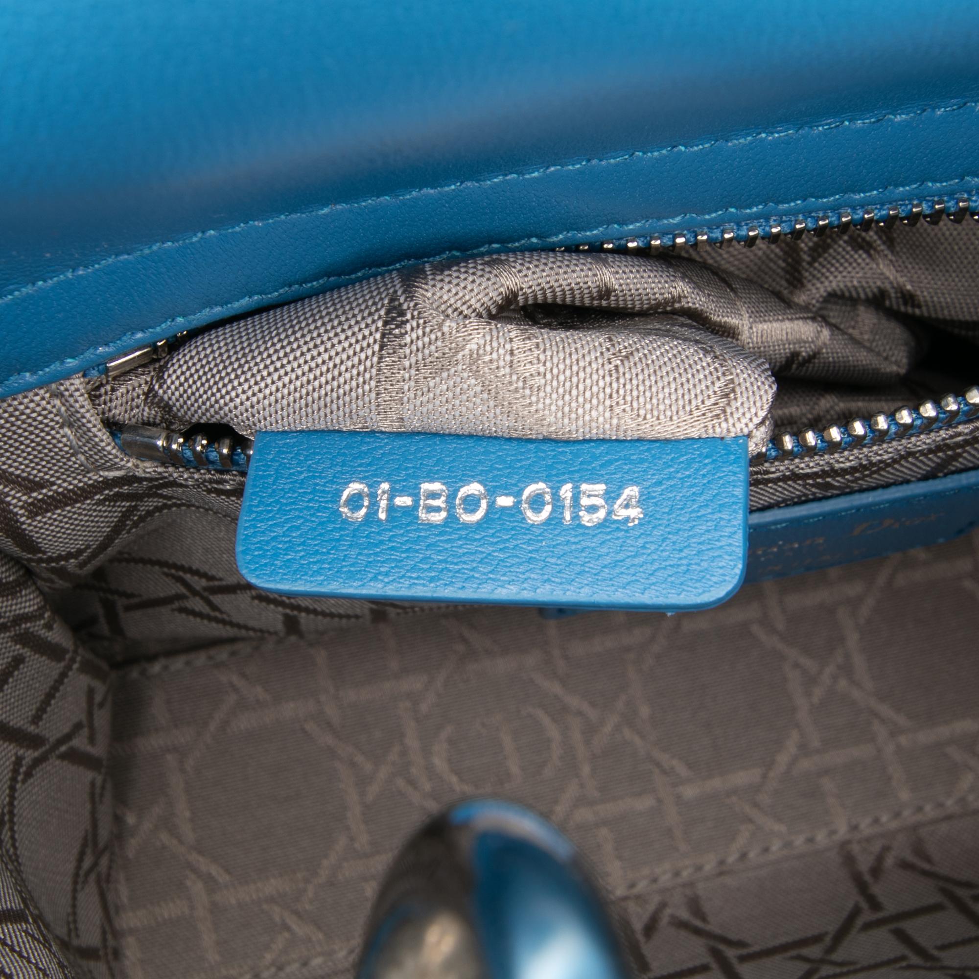 Dior Mini Lambskin Cannage Lady Dior