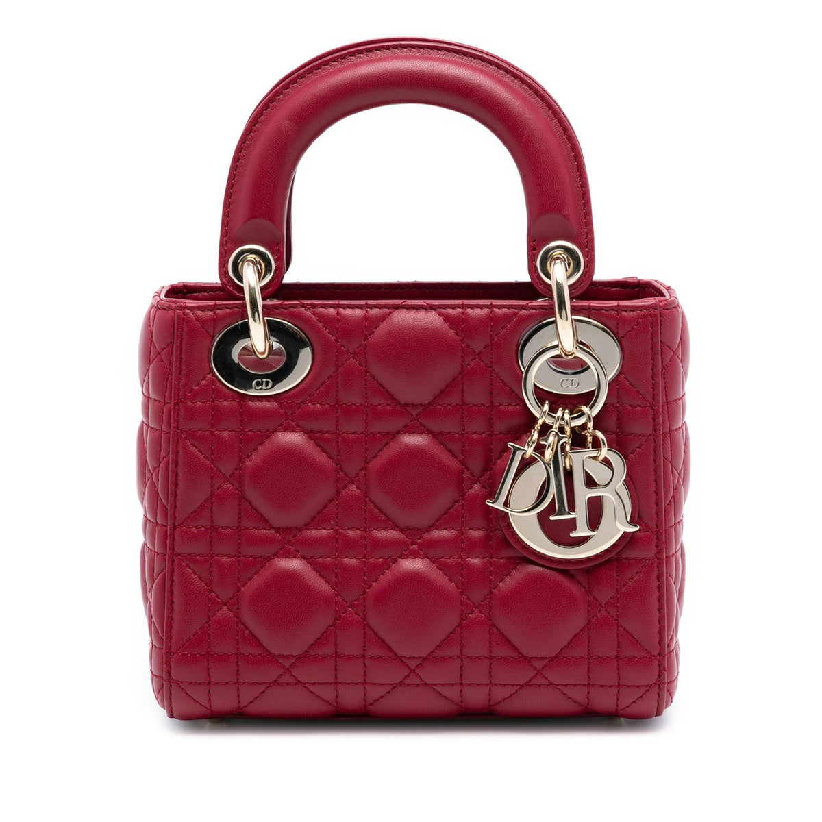 Dior Mini Lambskin Cannage Lady Dior