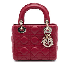 Dior Mini Lambskin Cannage Lady Dior