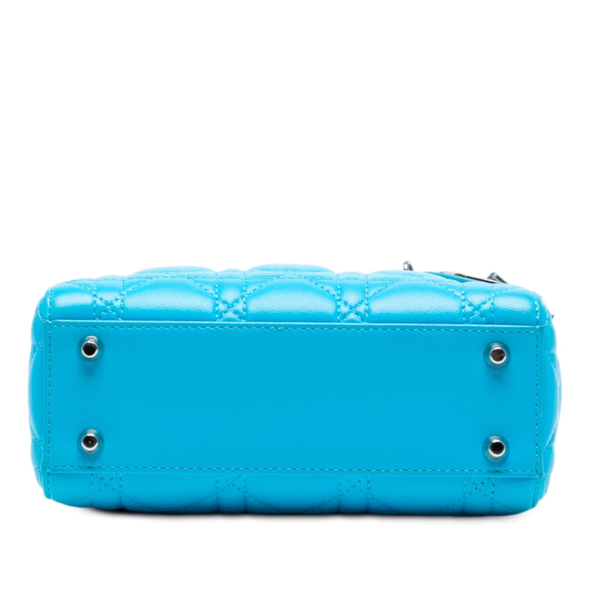 Dior Mini Lambskin Cannage Lady Dior