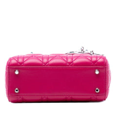 Dior Mini Lambskin Cannage Lady Dior