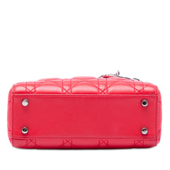 Dior Mini Lambskin Cannage Lady Dior