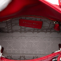 Dior Mini Lambskin Cannage Lady Dior
