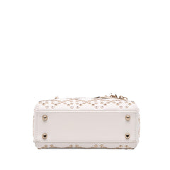 Dior Mini Lambskin Cannage Lucky Star Studded Lady Dior