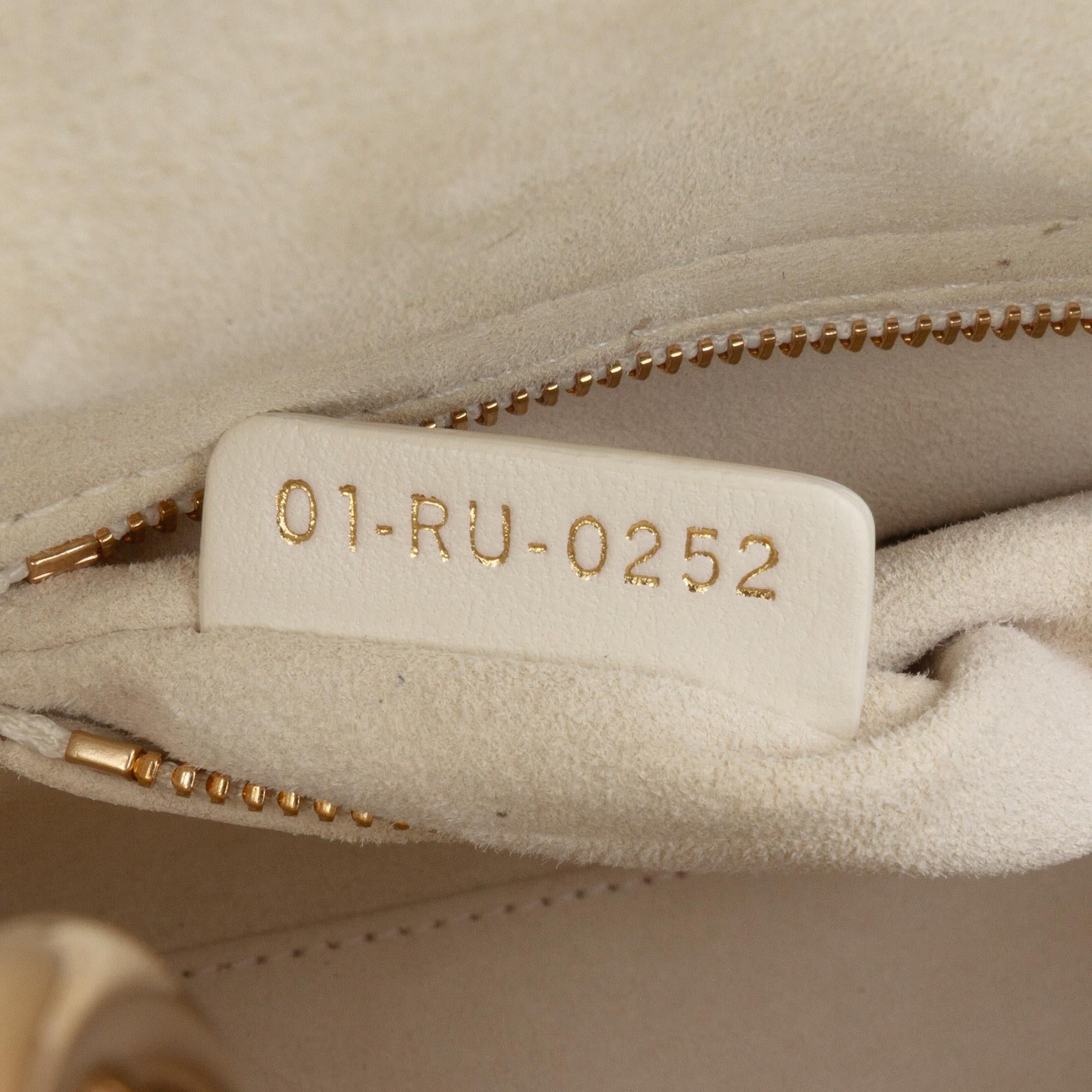 Dior Mini Lambskin Cannage Lucky Star Studded Lady Dior