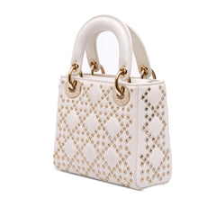 Dior Mini Lambskin Cannage Lucky Star Studded Lady Dior