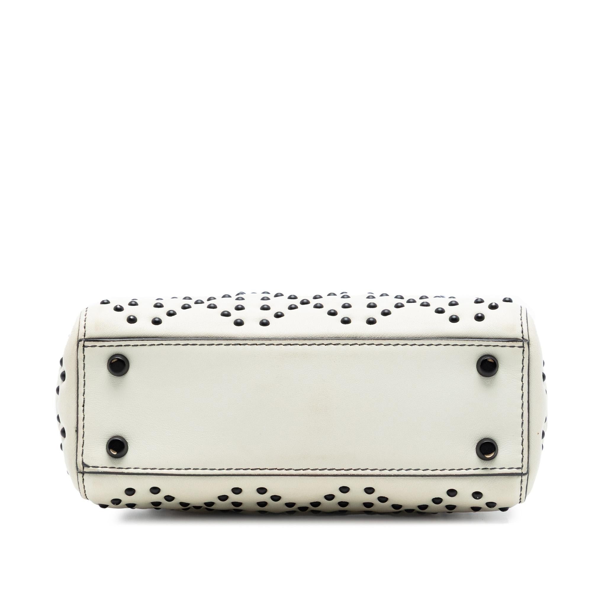 Dior Mini Lambskin Cannage Studded Supple Lady Dior