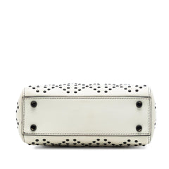 Dior Mini Lambskin Cannage Studded Supple Lady Dior