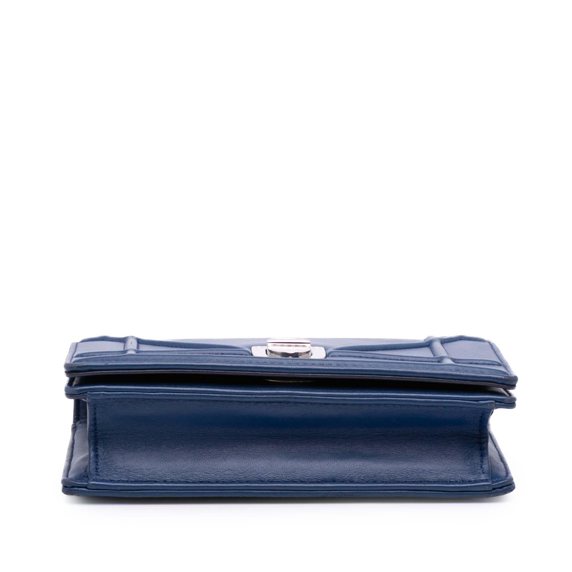 Dior Mini Lambskin Diorama Flap