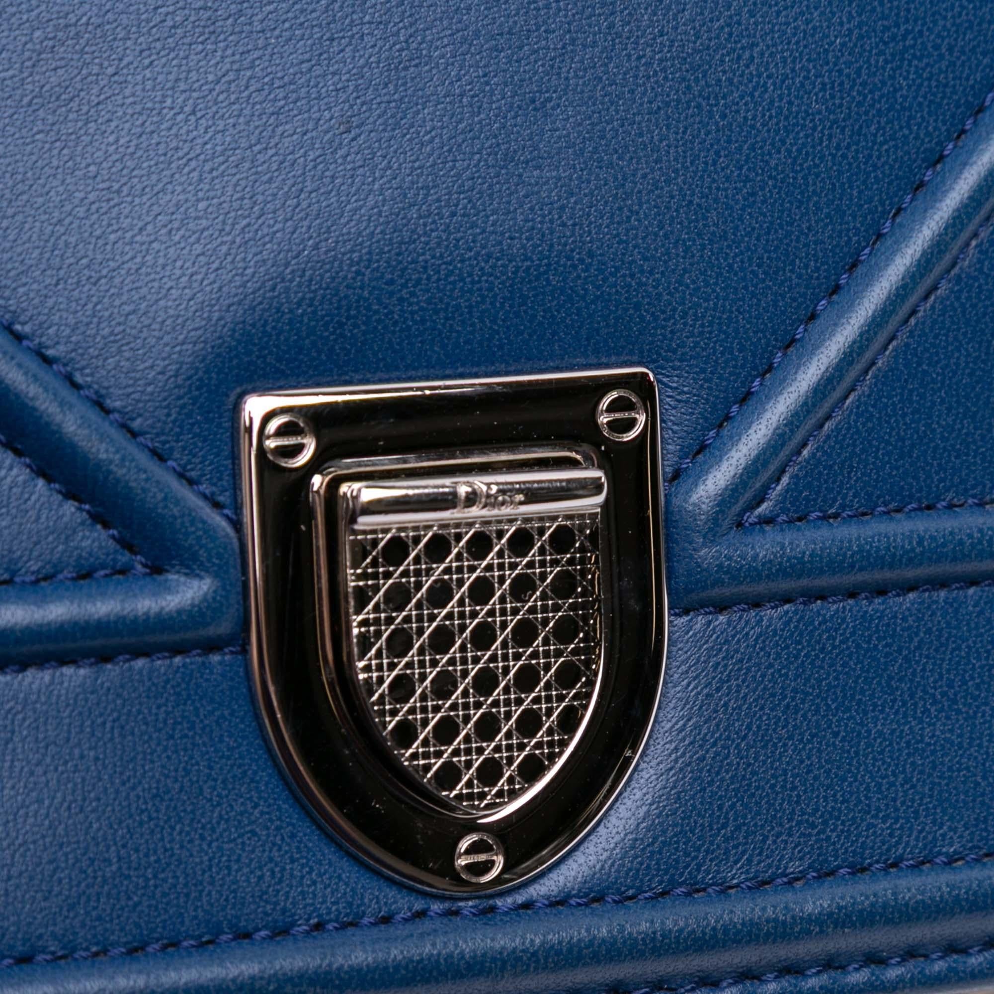 Dior Mini Lambskin Diorama Flap