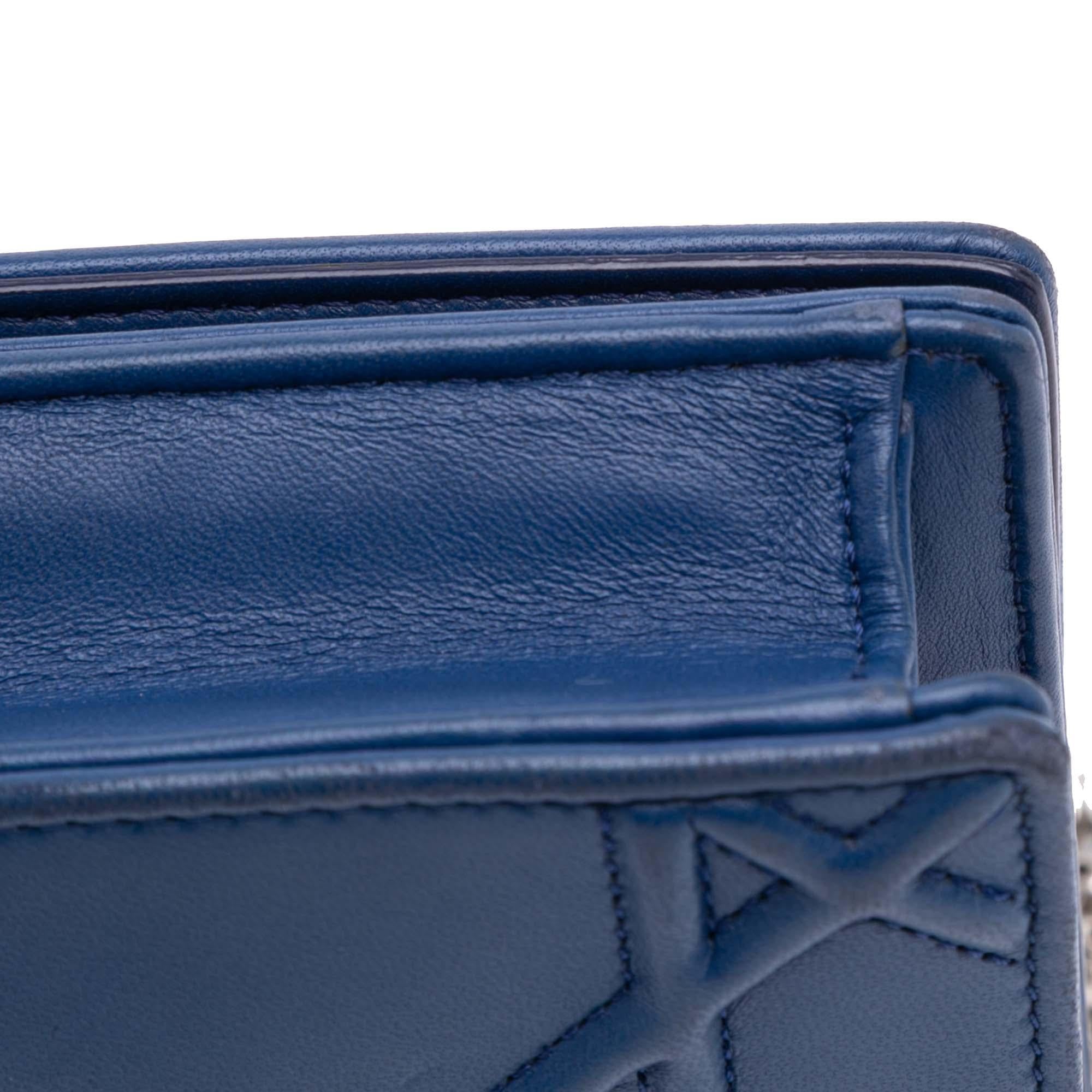Dior Mini Lambskin Diorama Flap