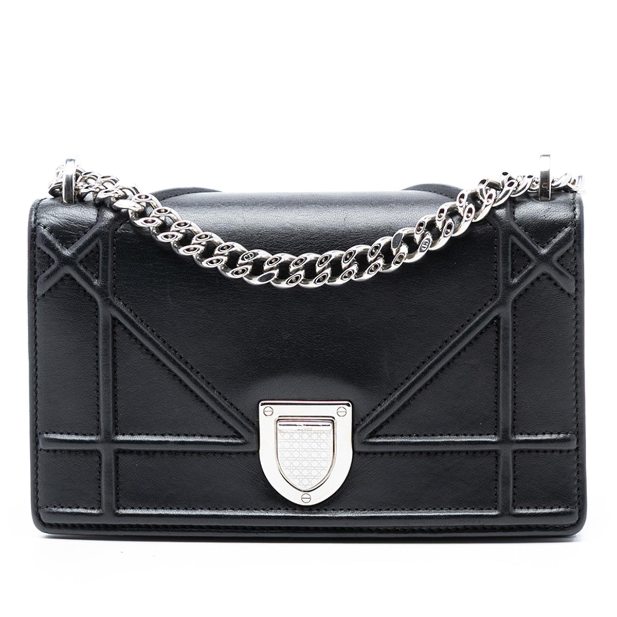 Dior Mini Lambskin Diorama Flap