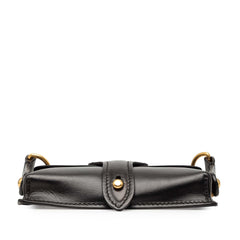 Dior Mini Leather D Bee Saddle Bag