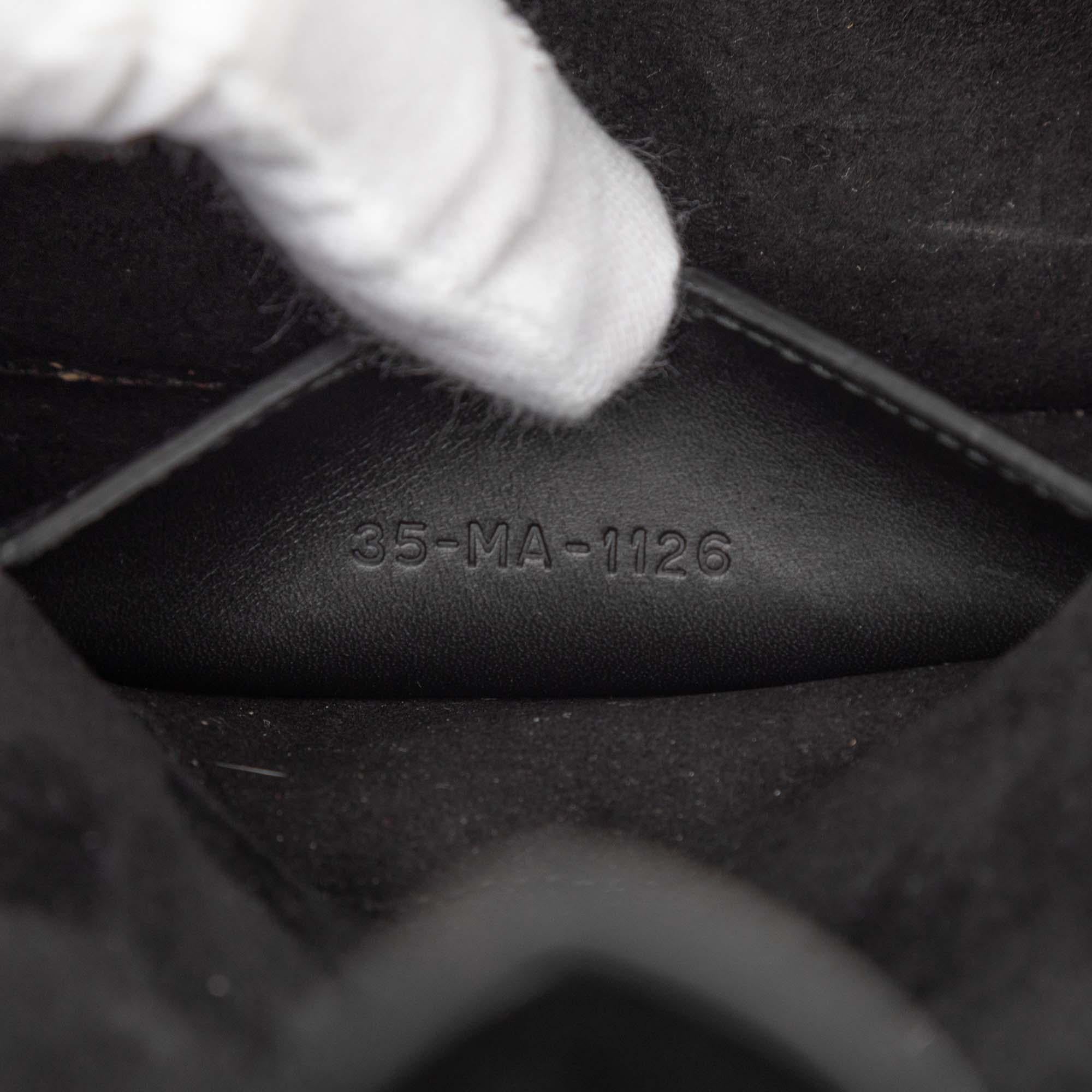 Dior Mini Leather D Bee Saddle Bag