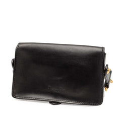 Dior Mini Leather D Bee Saddle Bag