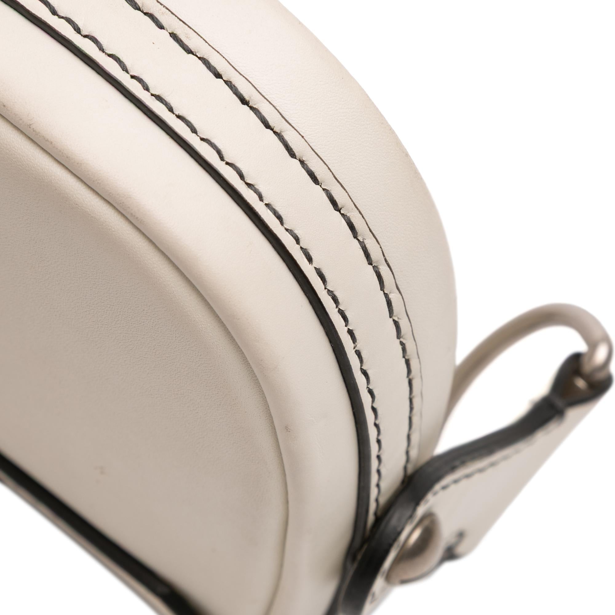 Dior Mini Leather D Fence Saddle Bag