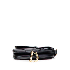 Dior Mini Leather Saddle Bag