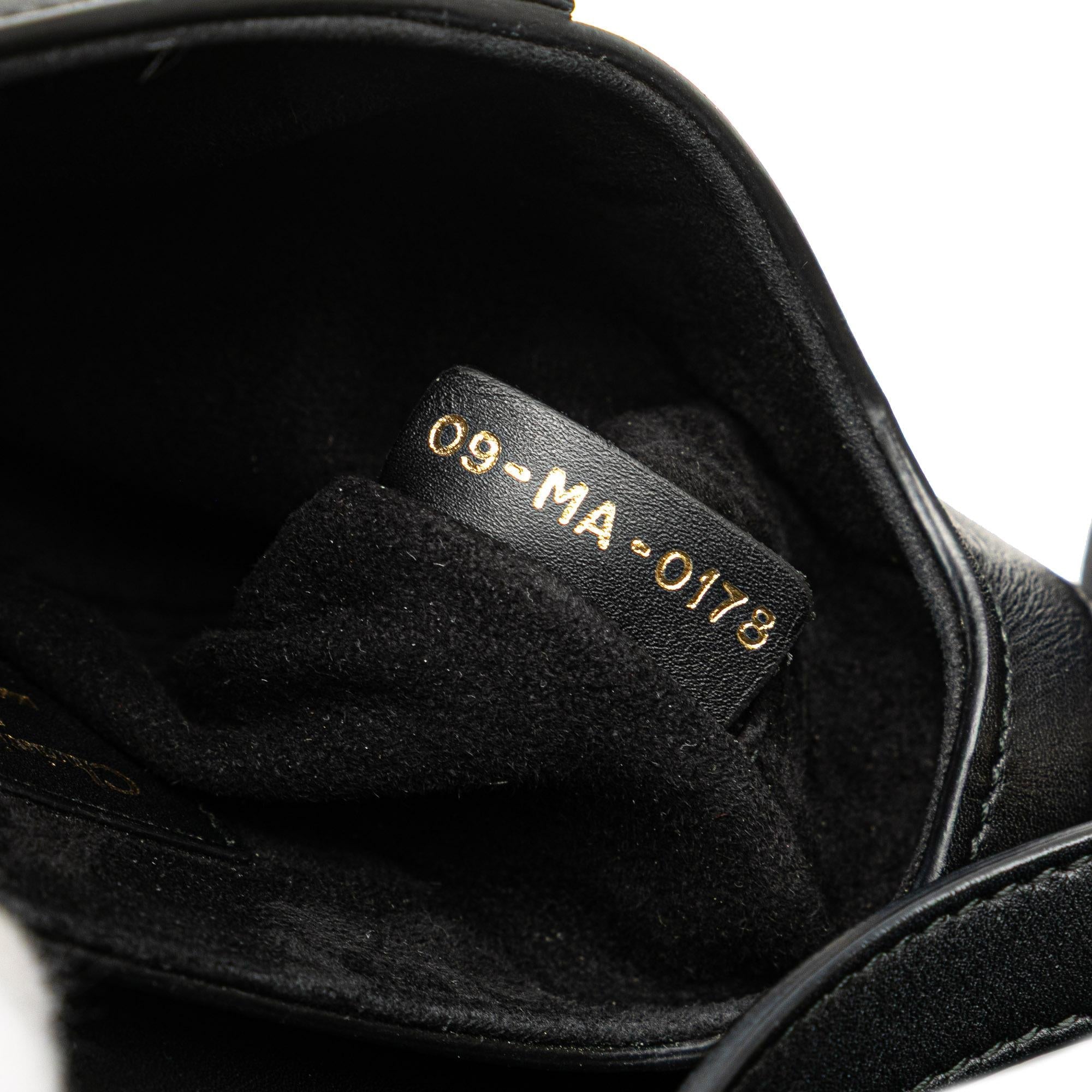 Dior Mini Leather Saddle Bag