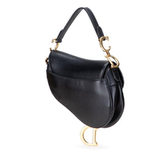 Dior Mini Leather Saddle Bag