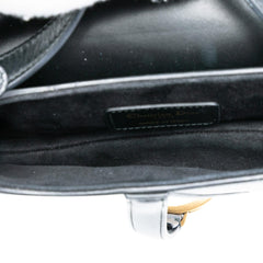 Dior Mini Leather Saddle Bag