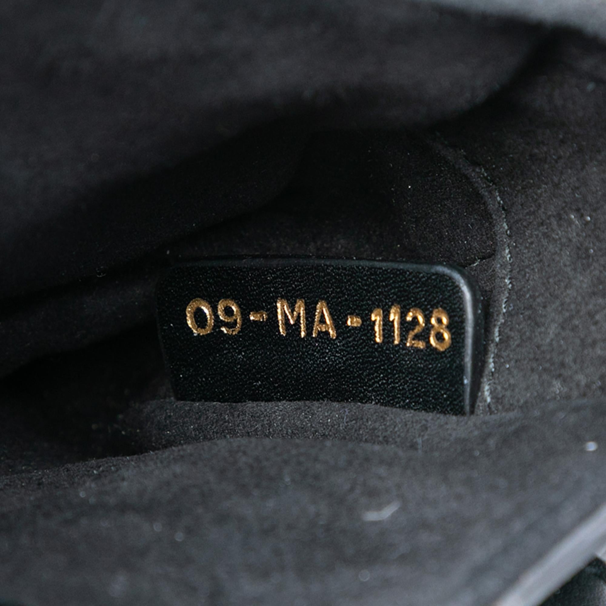 Dior Mini Leather Saddle Bag