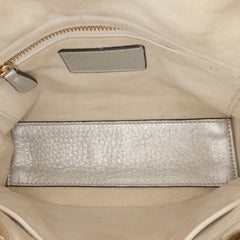 Dior Mini Metallic Grained Calfskin Cannage Lady Dior