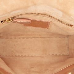 Dior Mini Metallic Lambskin Cannage Lady Dior