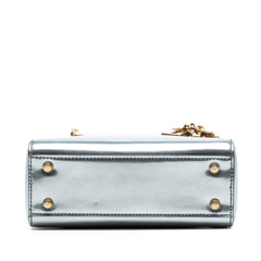 Dior Mini Metallic Patent Lady Dior