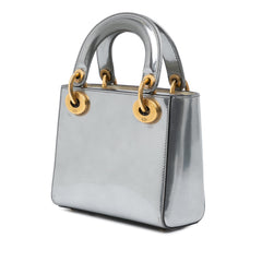 Dior Mini Metallic Patent Lady Dior