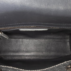 Dior Mini Metallic Patent Microcannage Lady Dior