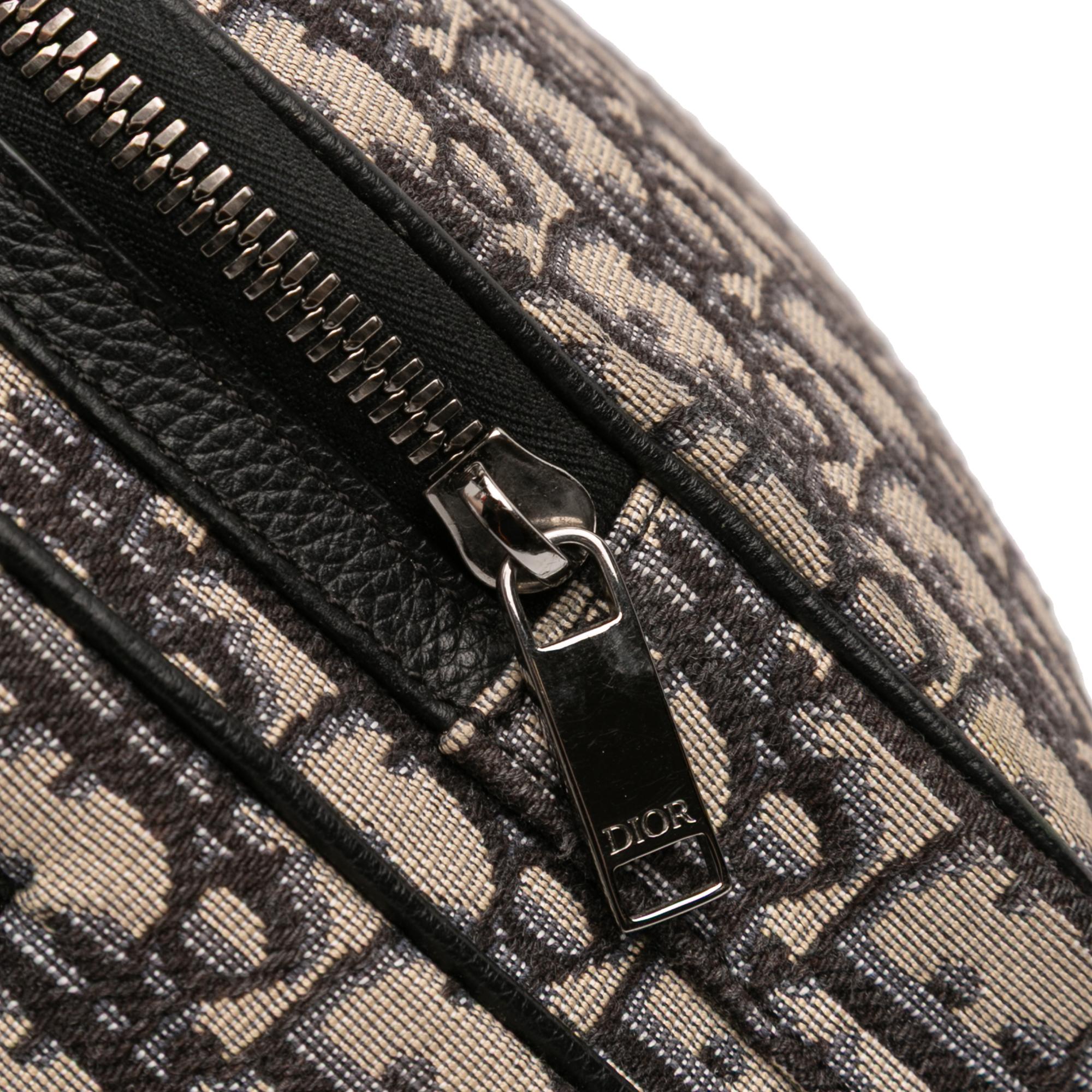 Dior Mini Oblique Canvas Rider Sling Bag