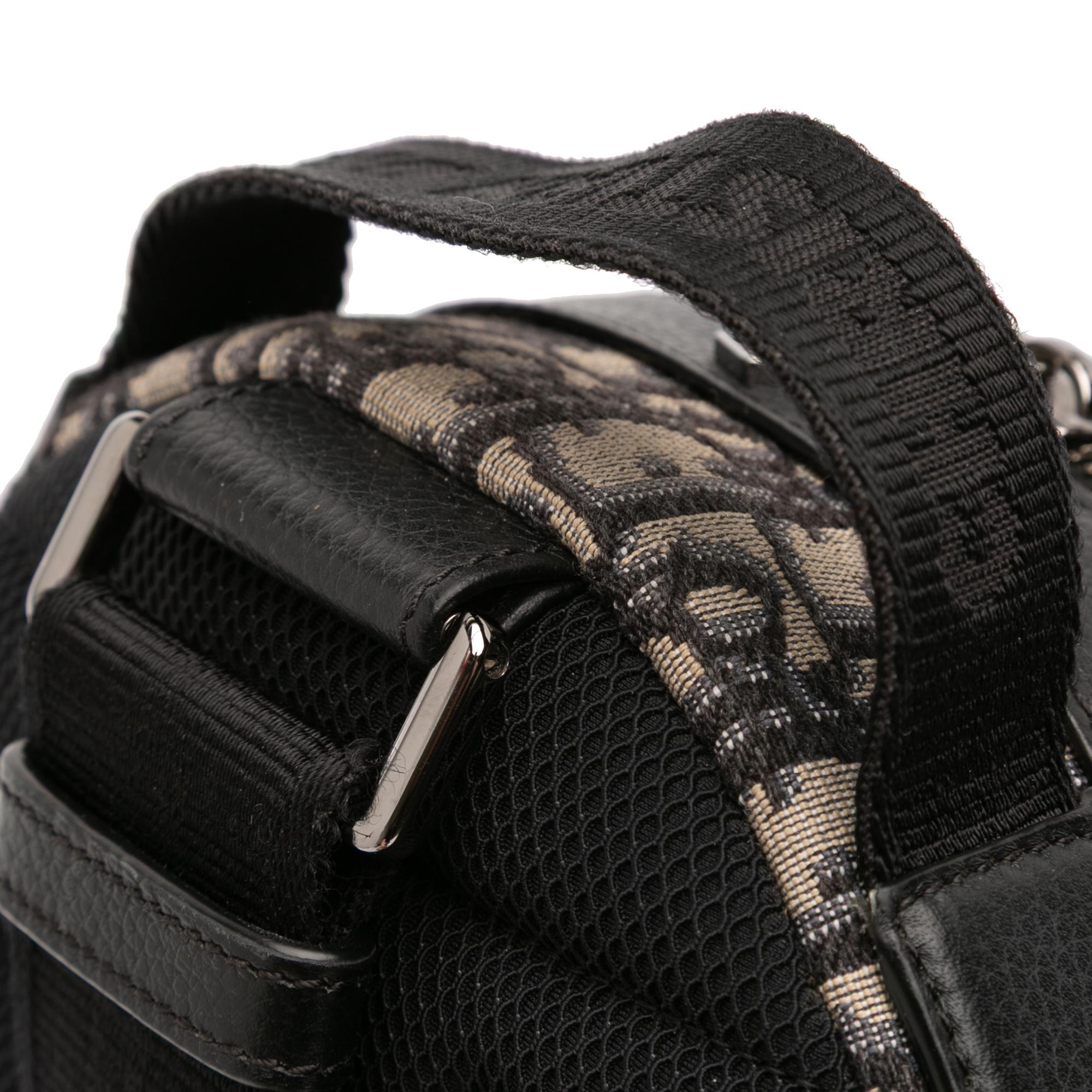 Dior Mini Oblique Canvas Rider Sling Bag