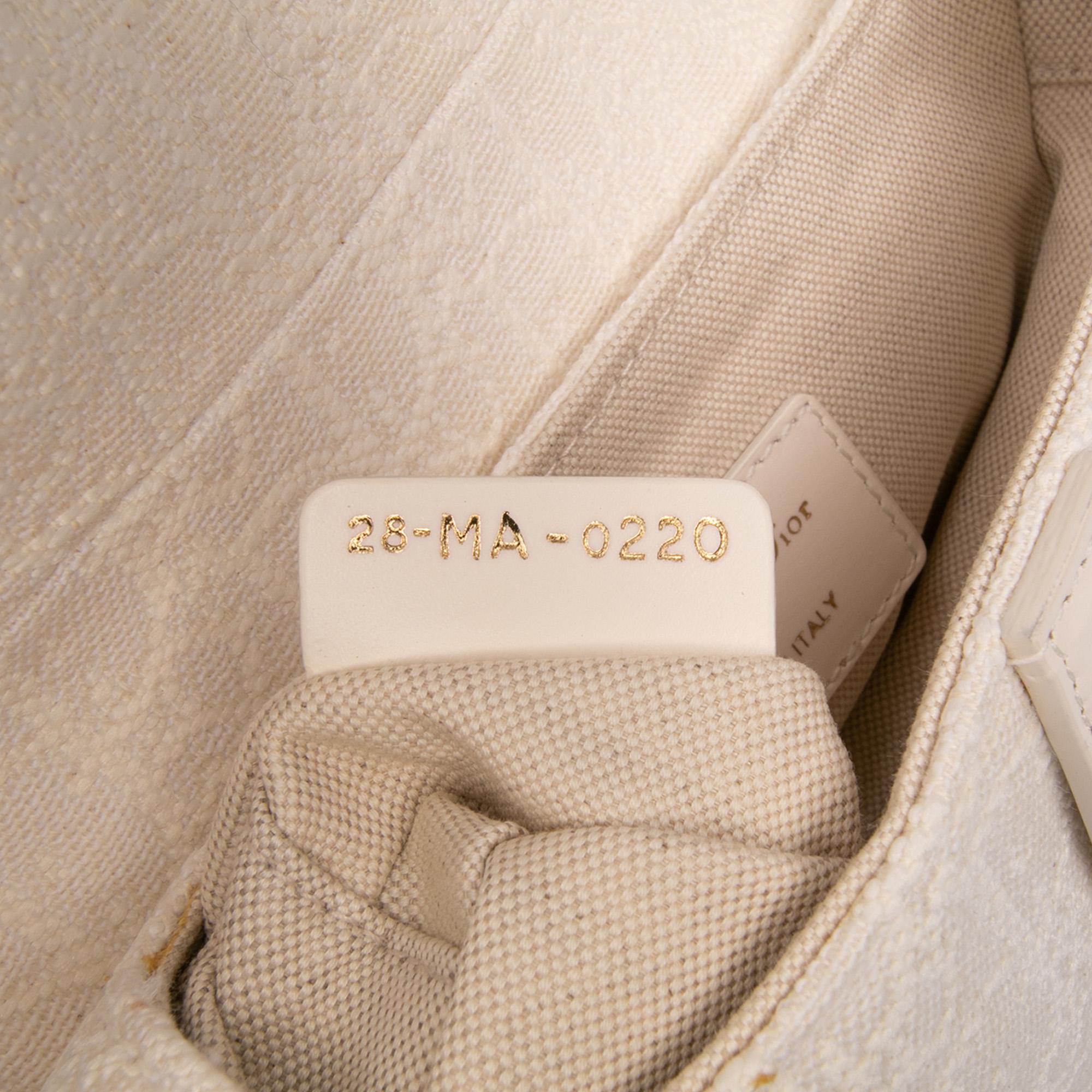Dior Mini Oblique Canvas Saddle Bag