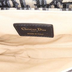 Dior Mini Oblique Canvas Saddle Bag