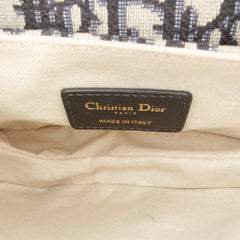 Dior Mini Oblique Canvas Saddle Bag