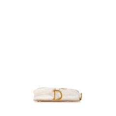 Dior Mini Oblique Canvas Saddle Bag