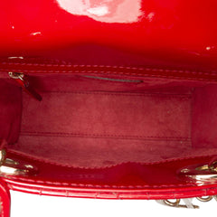 Dior Mini Patent Cannage Lady Dior