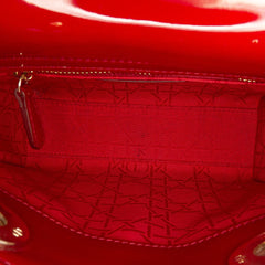 Dior Mini Patent Cannage Lady Dior