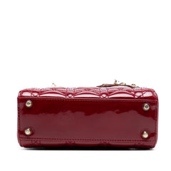 Dior Mini Patent Cannage Lady Dior