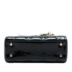 Dior Mini Patent Cannage Lady Dior