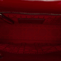 Dior Mini Patent Cannage Lady Dior