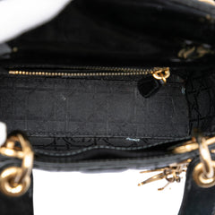 Dior Mini Patent Cannage Lady Dior