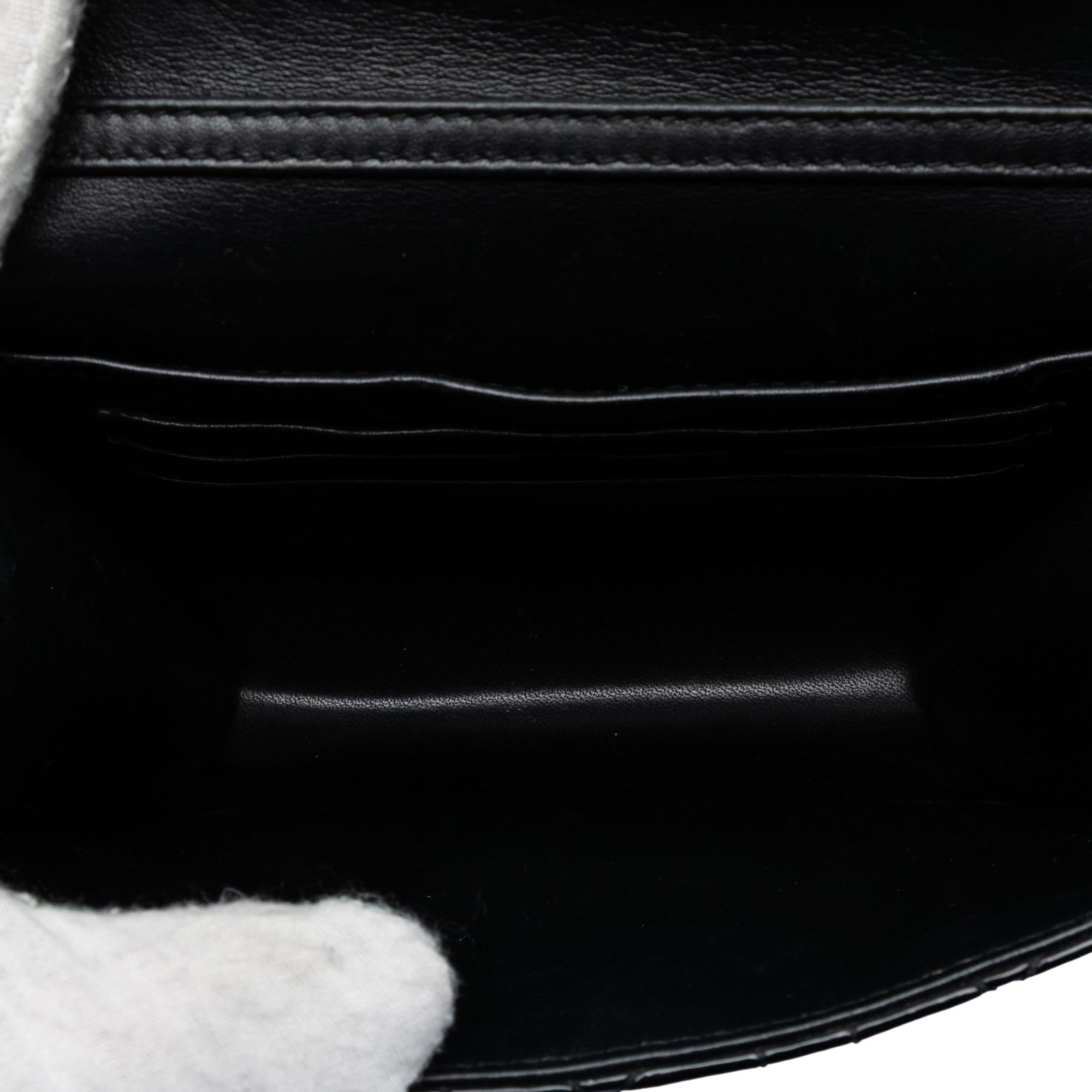 Dior Mini Patent Cannage Miss Dior Pouch