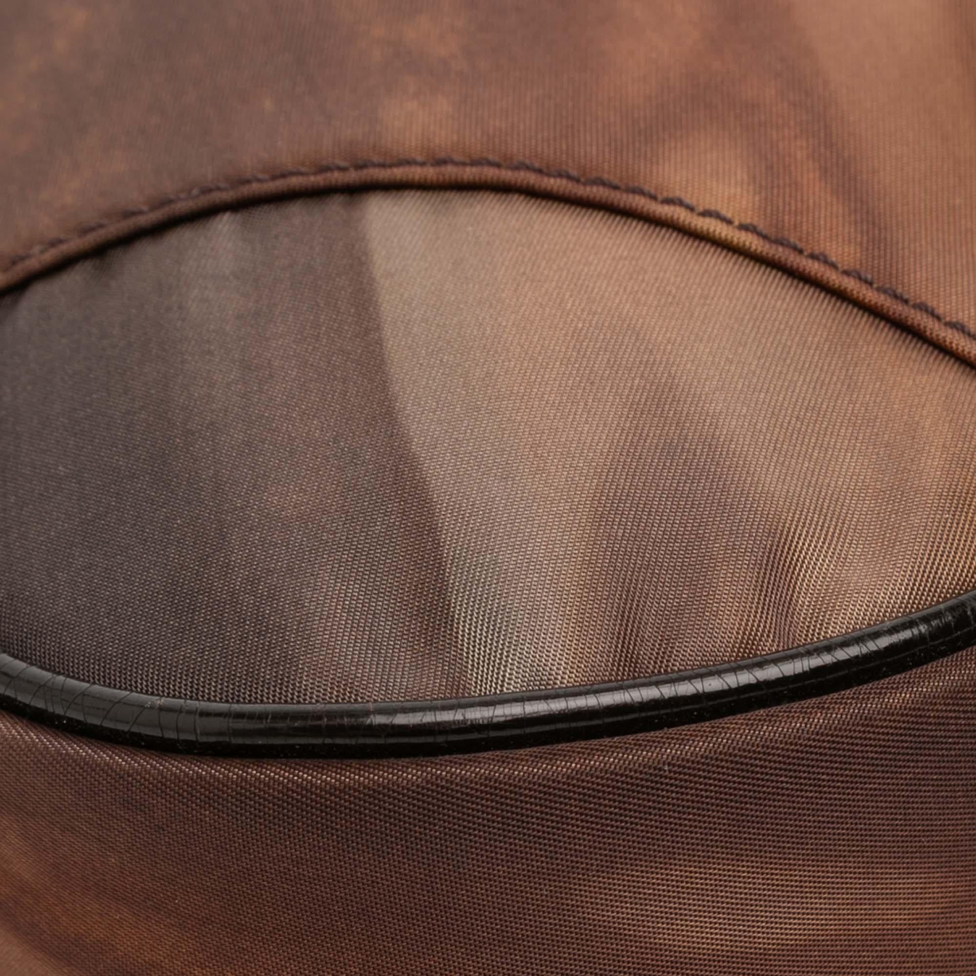 Dior Mini Printed Nylon Saddle Pochette