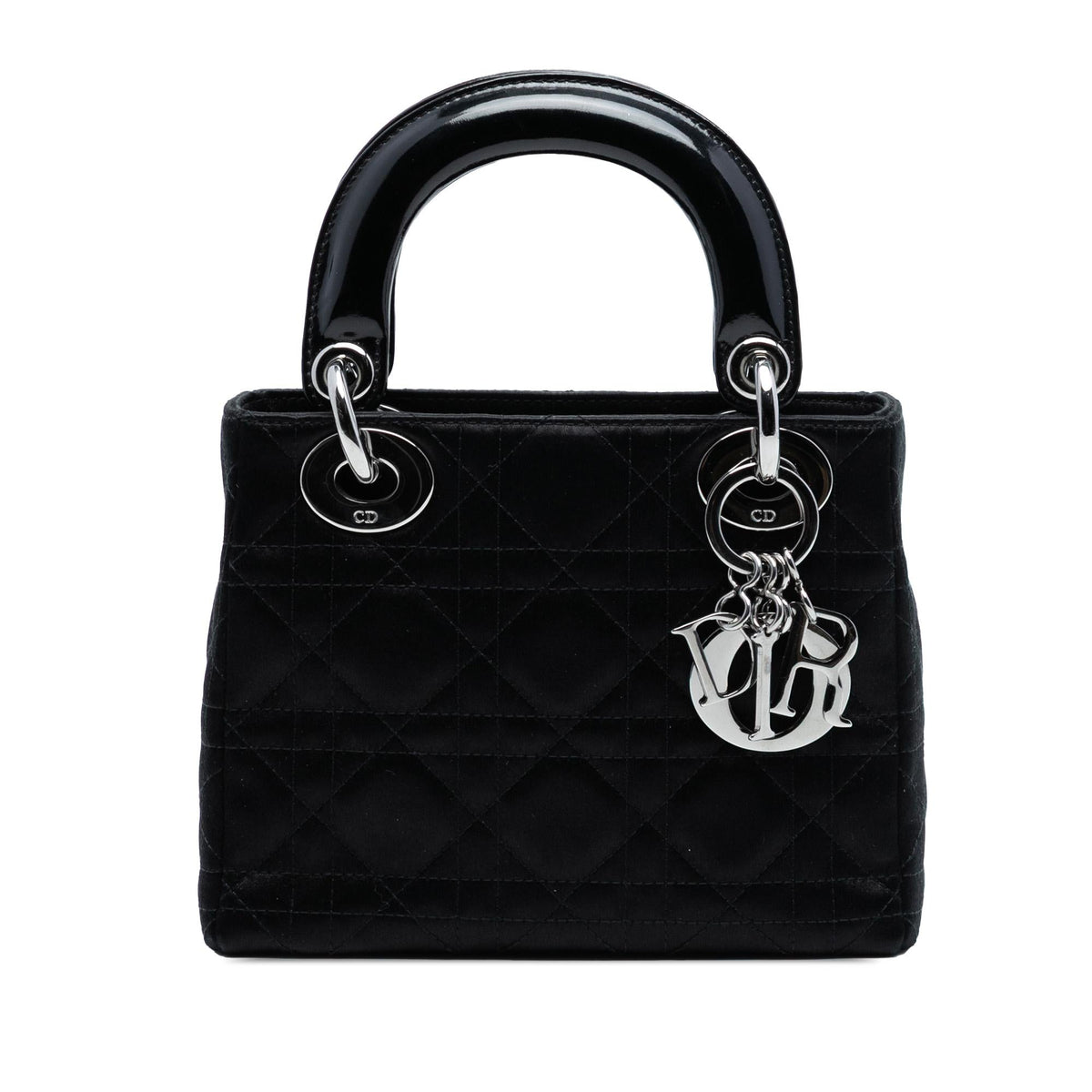 Dior Mini Satin Cannage Lady Dior
