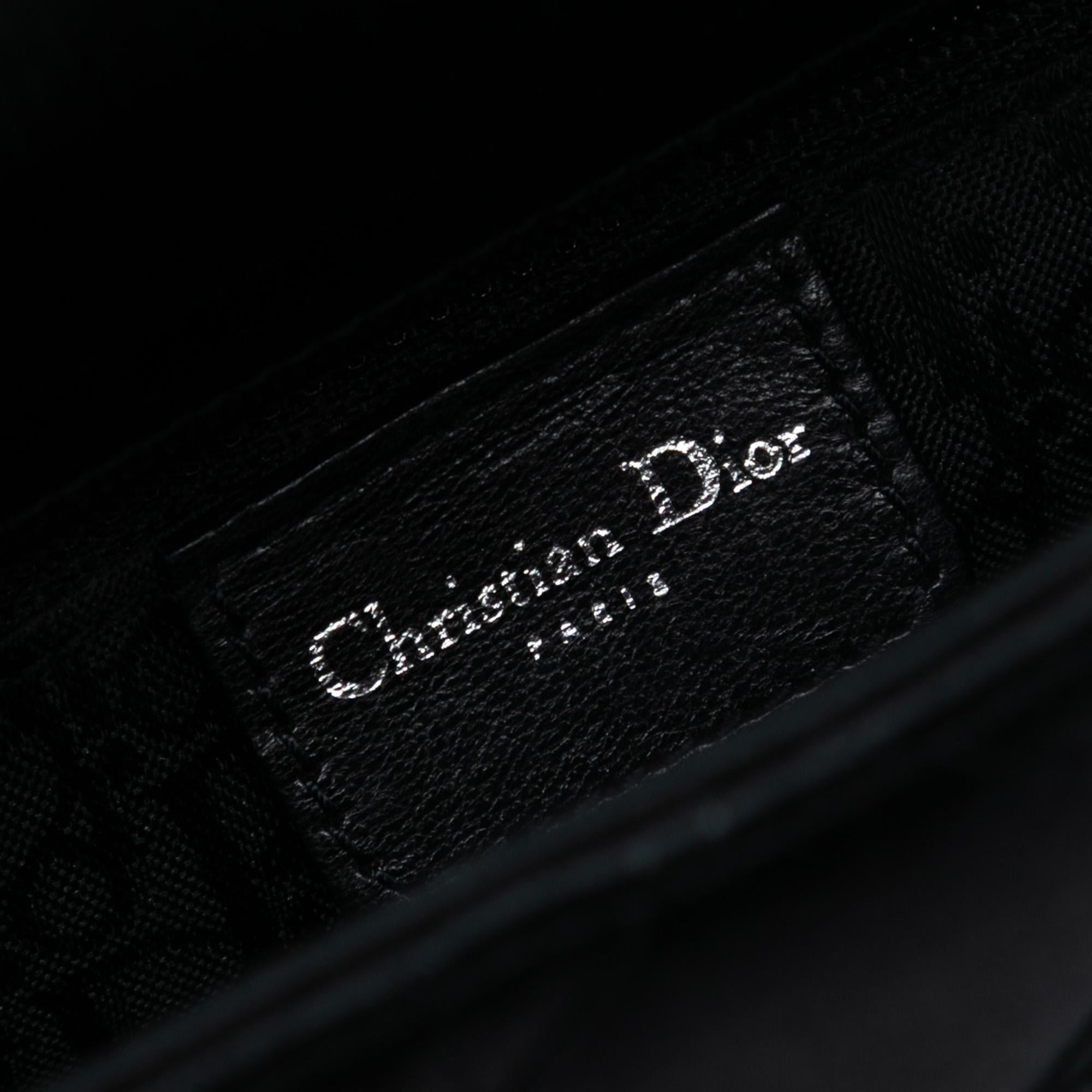 Dior Mini Satin Cannage Lady Dior